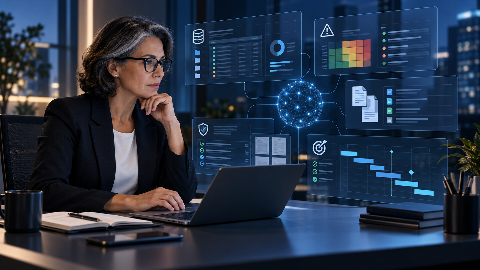 Consultora de privacidade com fluxos de trabalho organizados por IA