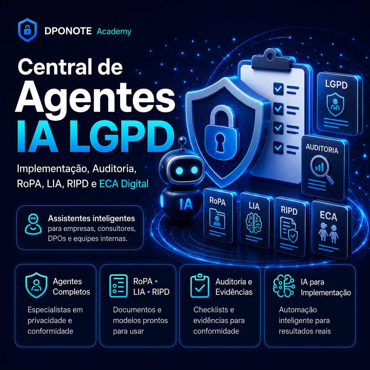 Central de Agentes IA LGPD