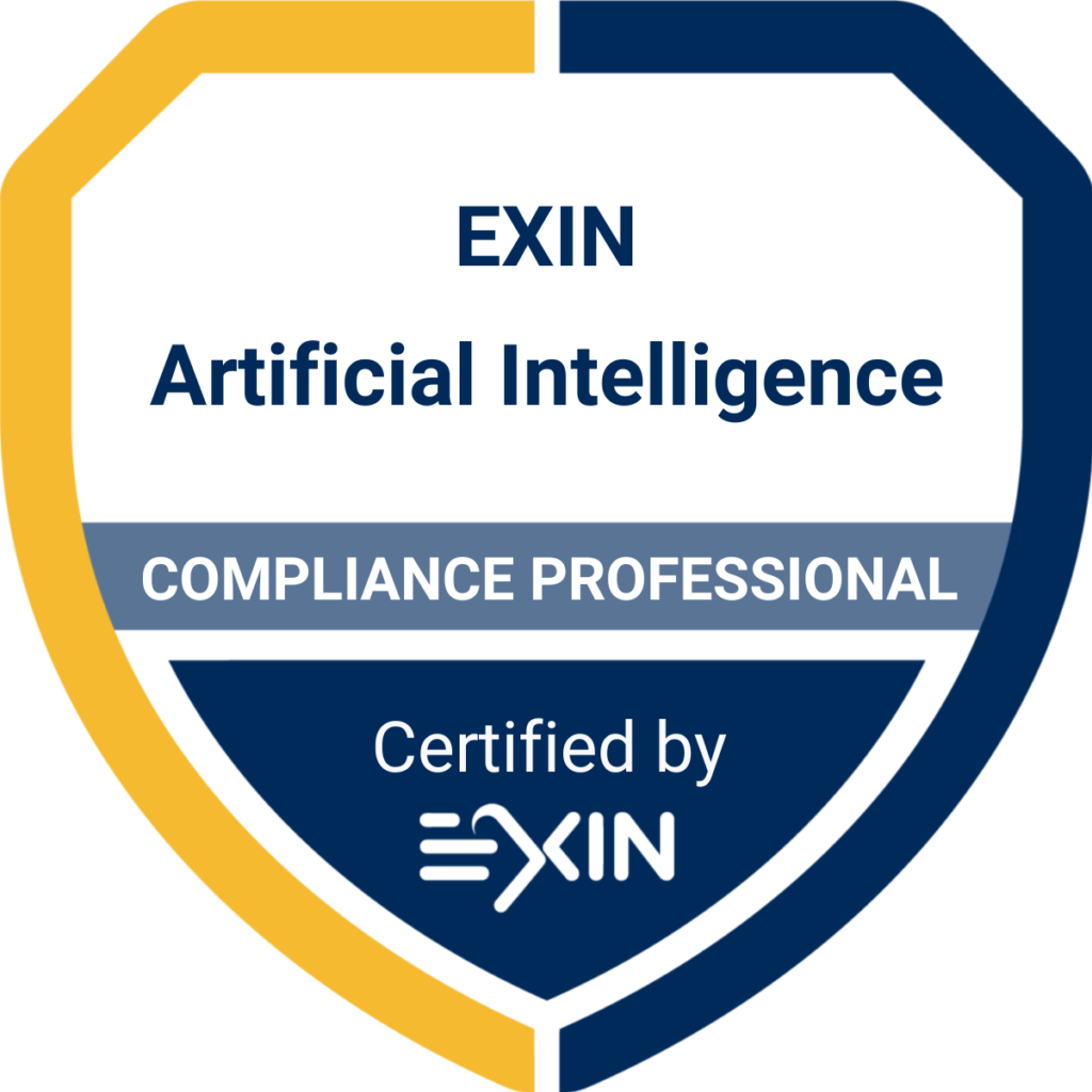 Badge EXIN Artificial Intelligence Compliance Professional