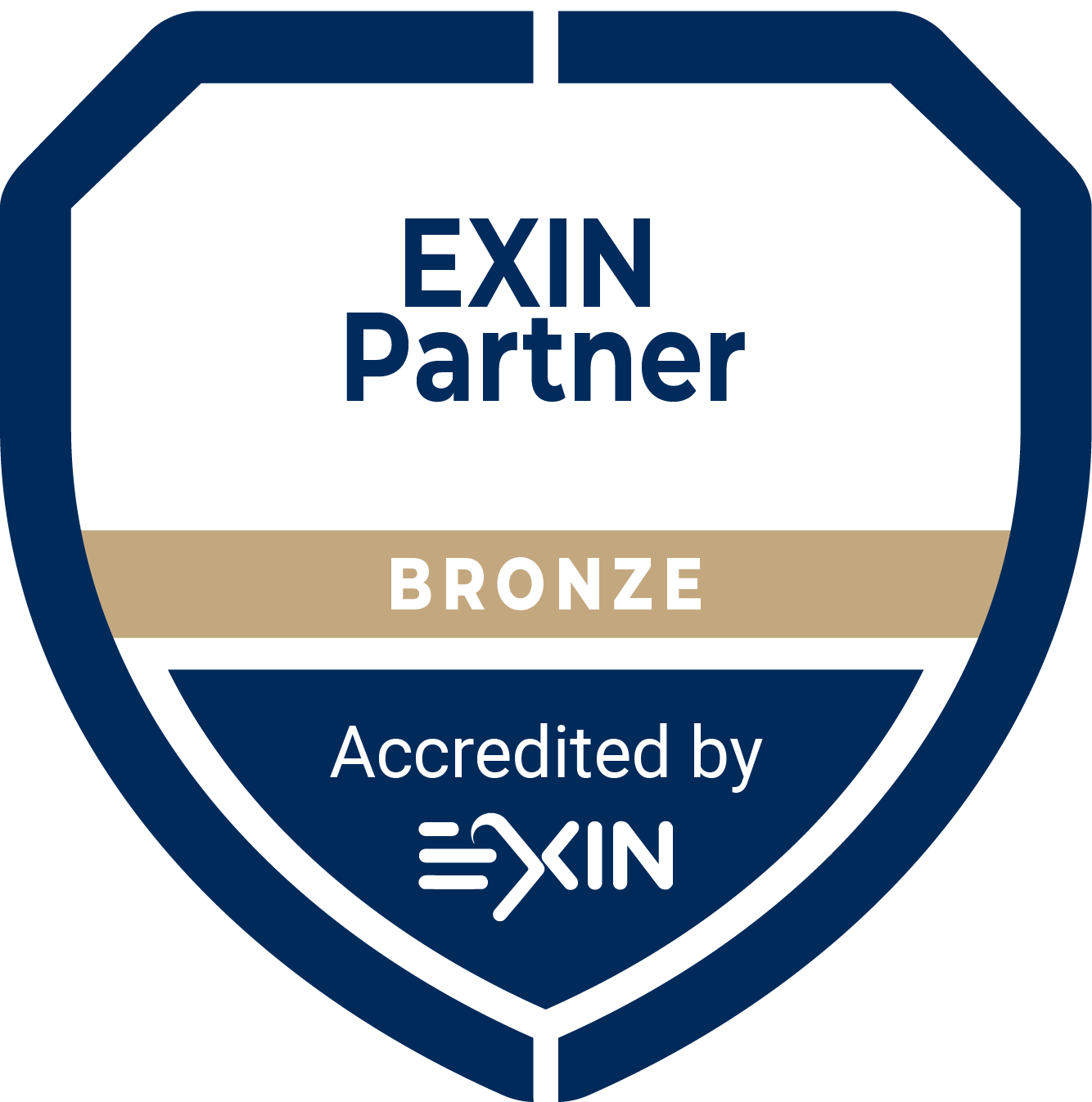 EXIN Partner Bronze — Accredited by EXIN