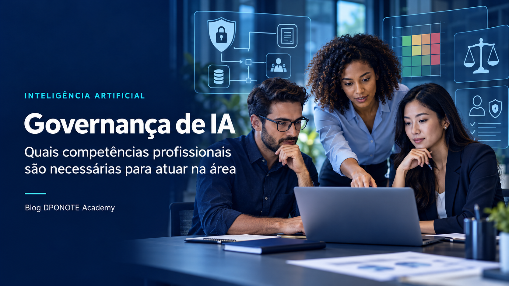 Profissionais analisam competências em Governança de IA